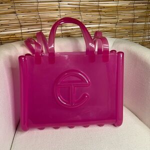 Telfar x Melissa Pink Jelly Shopper Bag